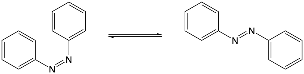 The cis-trans isomerisation of azobenzene